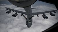 Über der Barentsee kam es zu einer gefährlichen Konfrontation zwischen zwei US-Bomber vom Typ B-52H Stratofortress (Foto) und russischen Flugzeugen.
