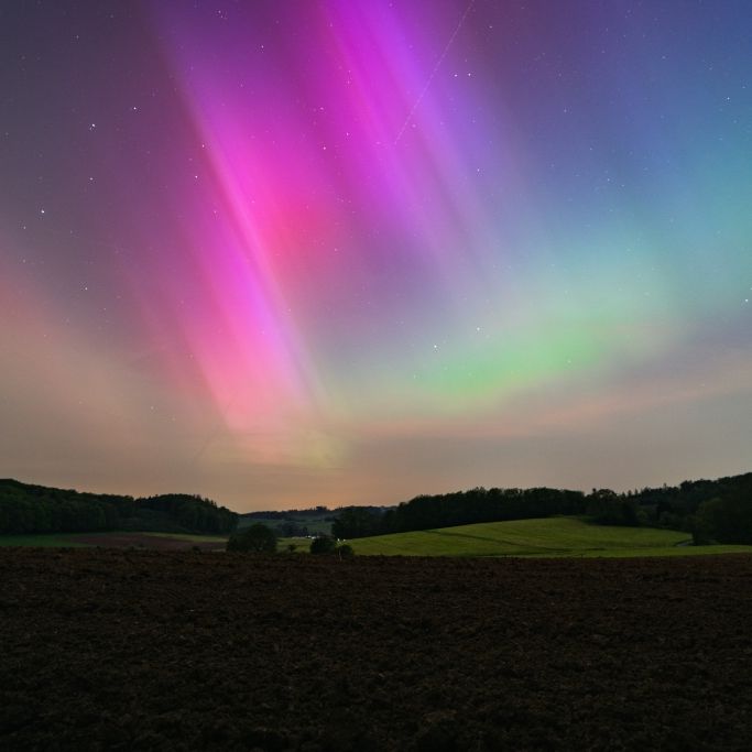 Polarlichter über Deutschland sichtbar - Experten geben erneut Warnung heraus