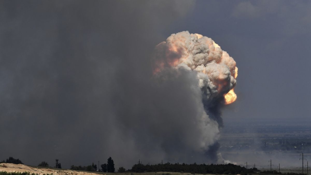 Die ukrainischen Streitkräfte attackieren gezielt militärische Einrichtungen der Russen auf der Krim. (Foto)