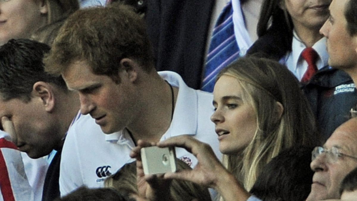 Cressida Bonas und Prinz Harry waren von 2012 bis 2014 ein Paar, bevor Prinz Harry Meghan Markle heiratete. Cressida Bonas und Prinz Harry waren von 2012 bis 2014 ein Paar, bevor Prinz Harry Meghan Markle heiratete. (Foto)