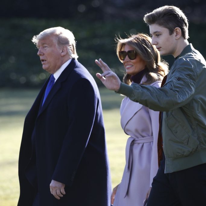Das wird Melania hassen: Donald zerrt Sohn Barron in die Öffentlichkeit
