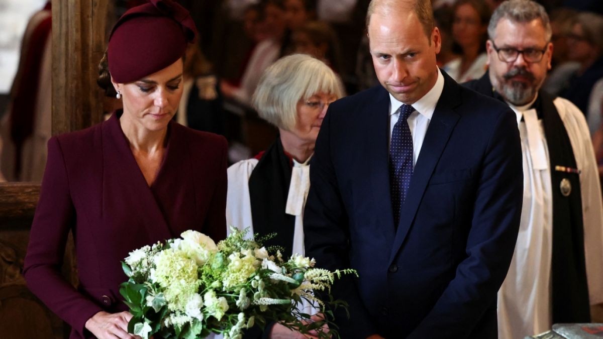 Prinzessin Kate und Prinz William zögerten keine Minute, der Familie des verstorbenen Peter Morris ihre persönliche Anteilnahme zu übermitteln. (Foto)