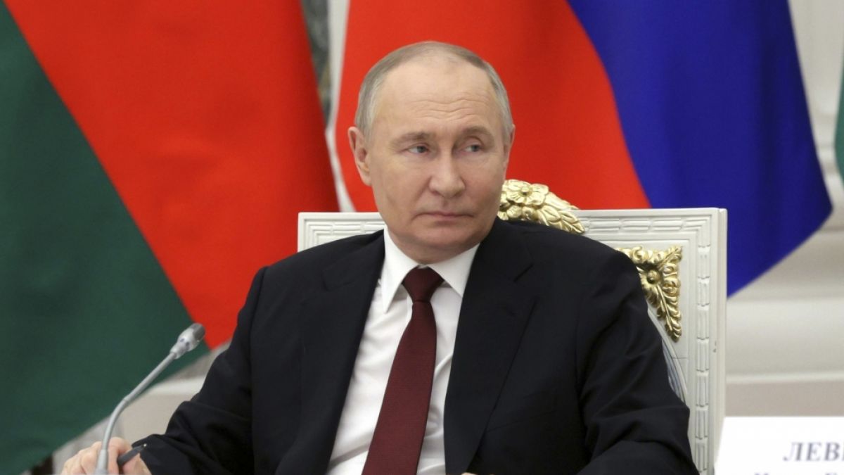 Wladimir Putin führt seit Februar 2022 Krieg gegen die Ukraine. (Foto)