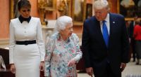 Queen Elizabeth II. empfing Donald Trump und dessen Ehefrau Melania im Sommer 2019 zum zweiten und letzten Mal während Trumps Amtszeit als US-Präsident.