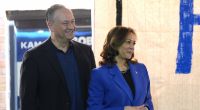 Doug Emhoff und Kamala Harris.