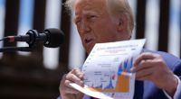 Donald Trump hat ein Interview völlig unvermittelt abgebrochen.
