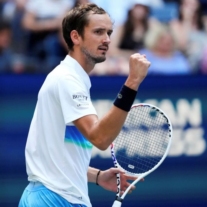 Daniil Medvedev kämpft im Viertelfinale um den Einzug ins Halbfinale der US Open.