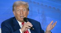 Donald Trump hatte offenbar einen kleinen Aussetzer.