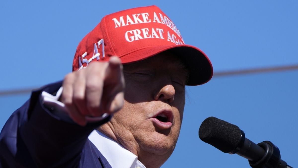 Donald Trump will zum zweiten Mal US-Präsident werden. (Foto)