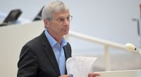 Brandenburgs AfD-Politiker Hans-Christoph Berndt verließ bei einer Talkrunde mitten im Gespräch entnervt den Saal.