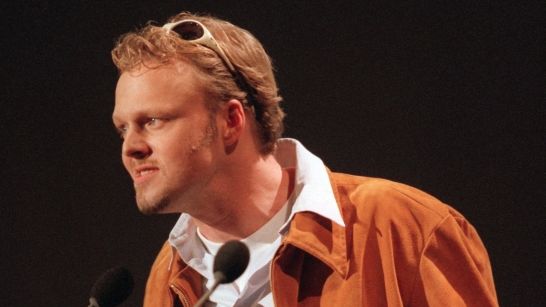 In den 90er-Jahren begann Stefan Raab seine TV-Karriere beim Musiksender Viva. Während dieser Zeit bekam 1997 auch den Echo als Produzent des Jahres für sein Album "Schlimmer Finger" verliehen. (Foto)