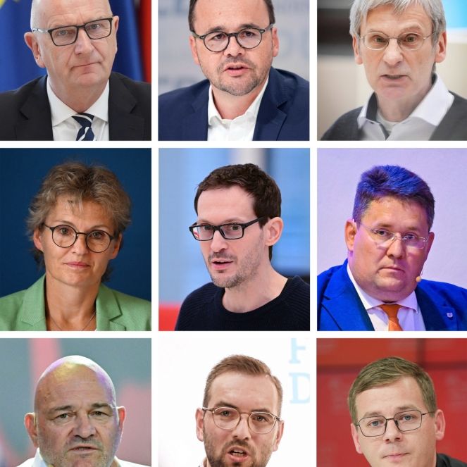Das sind die Spitzenkandidaten zur Landtagswahl in Brandenburg