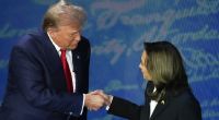 Kann Kamala Harris (rechts) Donald Trump bei der US-Wahl besiegen?