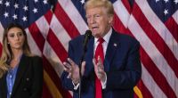 Donald Trump hat sich erneut in wirre Aussagen verstrickt.