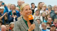 Seit Jahren ist sie das Gesicht des ZDF-Fernsehgartens: Moderatorin Andrea Kiewel.