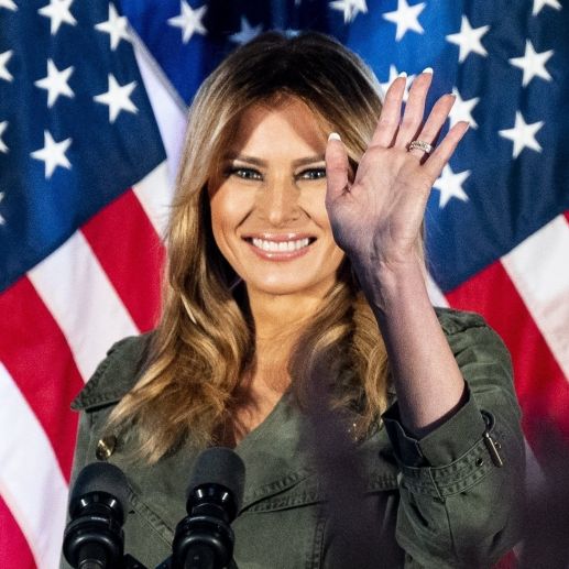 Panik bei Melania: Sie musste ganz schnell verschwinden