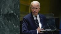 Joe Biden spricht auf der 79. Sitzung der Generalversammlung der Vereinten Nationen im UN-Hauptquartier.