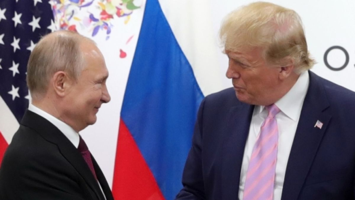 Donald Trump betont immer wieder sein gutes Verhältnis zu Wladimir Putin. (Foto)