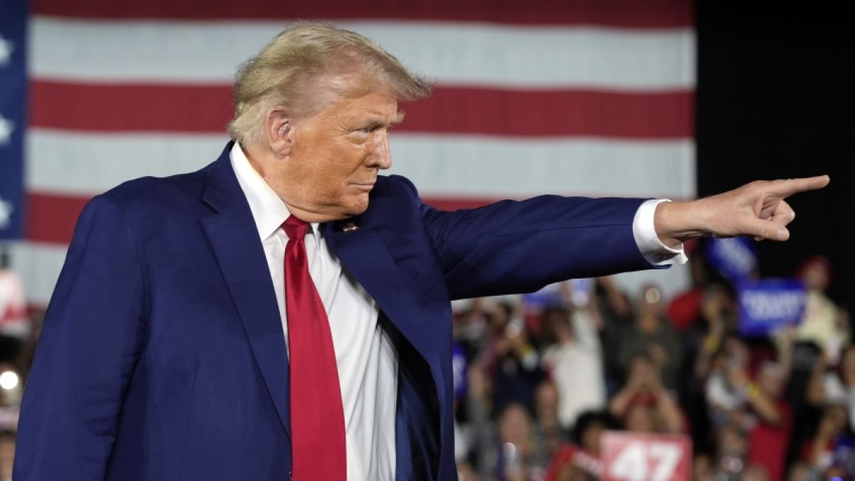 Donald Trump will im November wieder zum US-Präsident gewählt werden. (Foto)