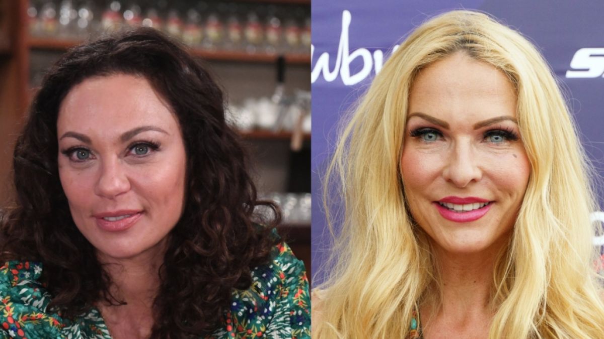 Früherkennung und Vorsorge – genau dafür werben die Promi-Ladies Lilly Becker und Sonya Kraus mit ihrem Striptease. Früherkennung und Vorsorge – genau dafür werben die Promi-Ladies Lilly Becker und Sonya Kraus mit ihrem Striptease. (Foto)