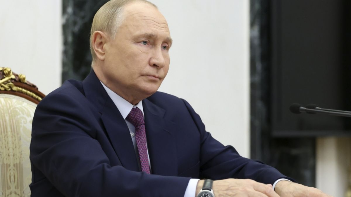 Wladimir Putin führt seit Februar 2022 Krieg gegen die Ukraine. Wladimir Putin führt seit Februar 2022 Krieg gegen die Ukraine. (Foto)