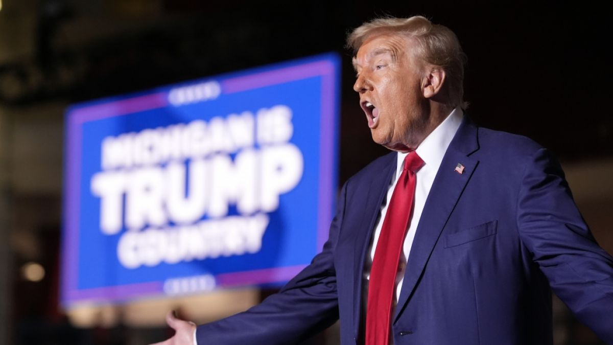 Donald Trump konnte über den Witz auf seine Kosten nicht lachen. (Foto)