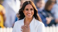 Ohne ihren Ehemann Prinz Harry an ihrer Seite zeigt die sonst so selbstbewusste Meghan Markle plötzlich bislang ungeahnte Wesenszüge.