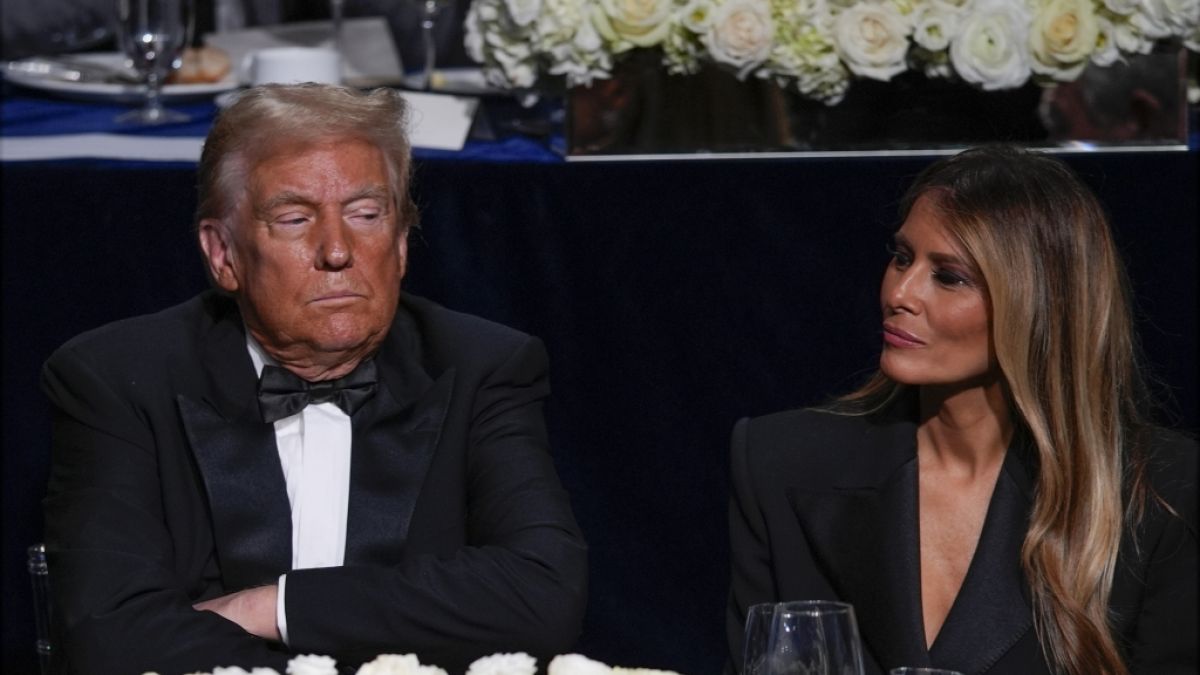 Donald Trump und Melania Trump hatten das Alfred E. Smith Memorial Foundation Dinner in New York gemeinsam besucht. (Foto)