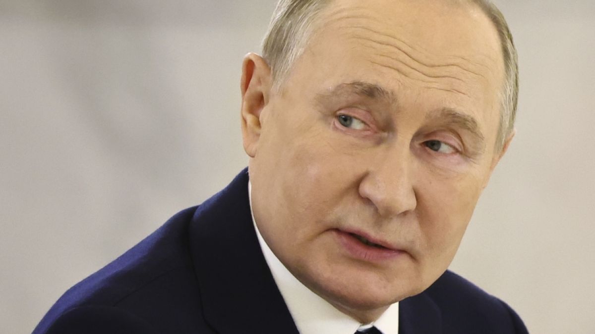 Wladimir Putin führt seit Februar 2022 Krieg gegen die Ukraine. Wladimir Putin führt seit Februar 2022 Krieg gegen die Ukraine. (Foto)