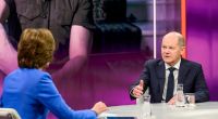 Bundeskanzler Olaf Scholz in der Jubiläumsausgabe von 
