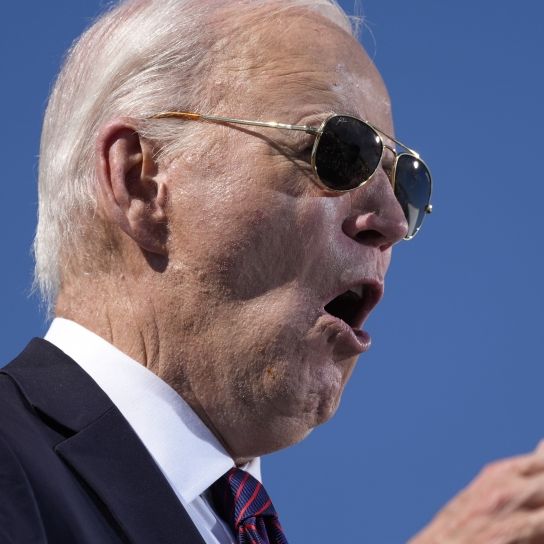 US-Präsident spottet über sich selbst: 