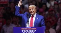 Noch während Donald Trump im New Yorker Madison Square Garden große Reden schwang, verließen die Zuschauer scharenweise die Wahlkampfveranstaltung.