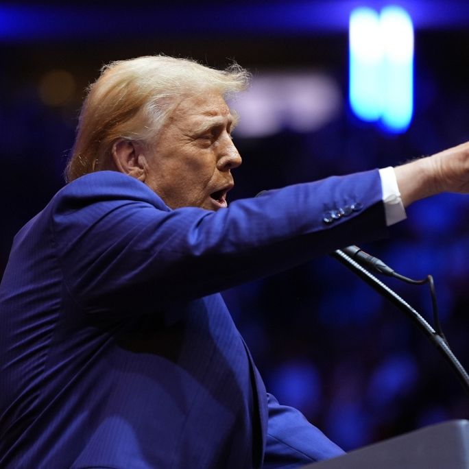 Trump warnt bei Wahlkampfauftritt vor 
