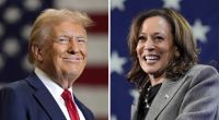 Kamala Harris und Donald Trump kämpfen heute um den Einzug ins Weiße Haus.