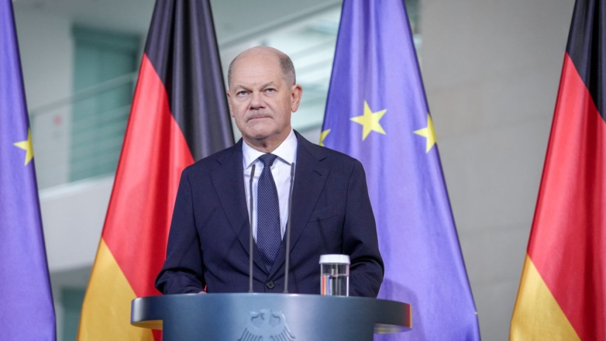 Mit klaren Worten schmiss Olaf Scholz seinen Finanzminister Christian Lindner raus. (Foto)