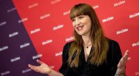 Heidi Reichinnek trat als Spitzenkandidatin für die Bundestagswahl 2025 für die Linke an.