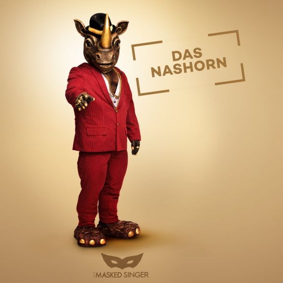 Dieser Sport-Star war das goldglänzende Rhinozeros
