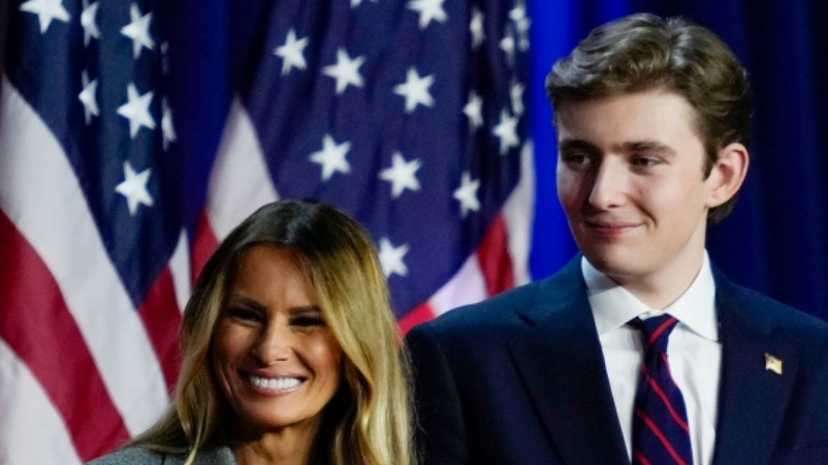 Im Netz ist ein seltener Clip von Barron Trump aufgetaucht. Im Netz ist ein seltener Clip von Barron Trump aufgetaucht. (Foto)