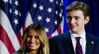 Im Netz ist ein seltener Clip von Barron Trump aufgetaucht.