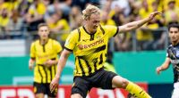 Julian Brandt spielt aktuell bei Borussia Dortmund Fußball.