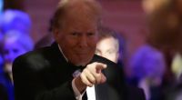 Donald Trump musste wieder einmal ohne seine Melania feiern.