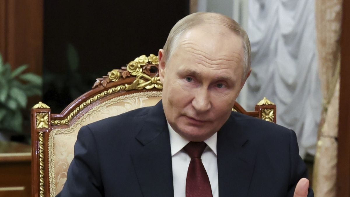 Wladimir Putin führt seit Februar 2022 Krieg gegen die Ukraine. Wladimir Putin führt seit Februar 2022 Krieg gegen die Ukraine. (Foto)