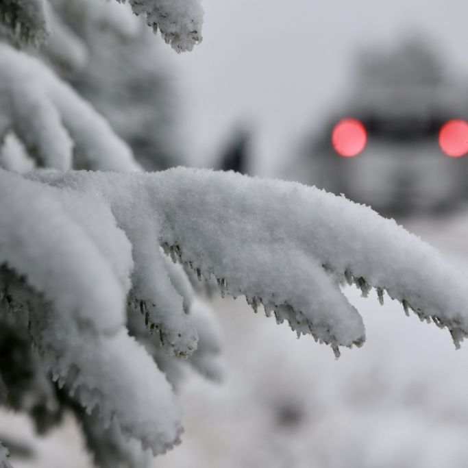 Schnee und heftige Orkanböen - Hier herrscht heute Alarmstufe Rot
