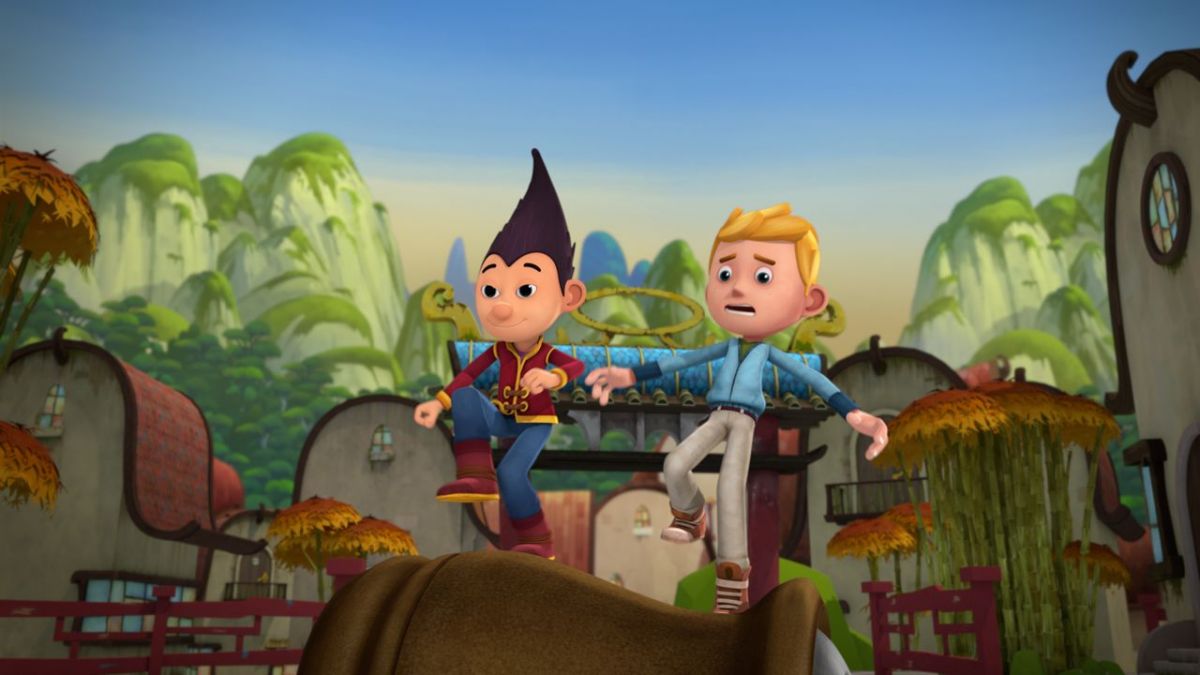 Tashi bei KiKA (Foto)