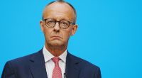 Friedrich Merz bei einer Pressekonferenz (Archivbild).