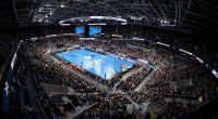Das DHB-Team bei einem Qualifikationsspiel zur Handball-EM in der SAP Arena (Archivbild).