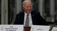 Der scheidende US-Präsident Joe Biden nimmt an einem Gespräch mit afrikanischen Regierungschefs teil.