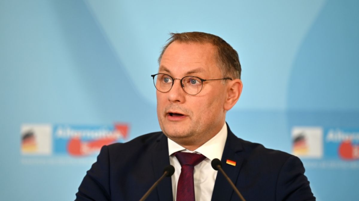 Tino Chrupalla ist Co-Vorsitzender der AfD-Fraktion im Bundestag. (Foto)