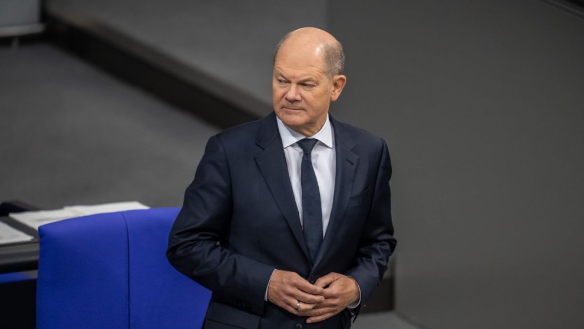 Olaf Scholz war bei der Notre-Dame-Eröffnung nicht anwesend. (Foto)