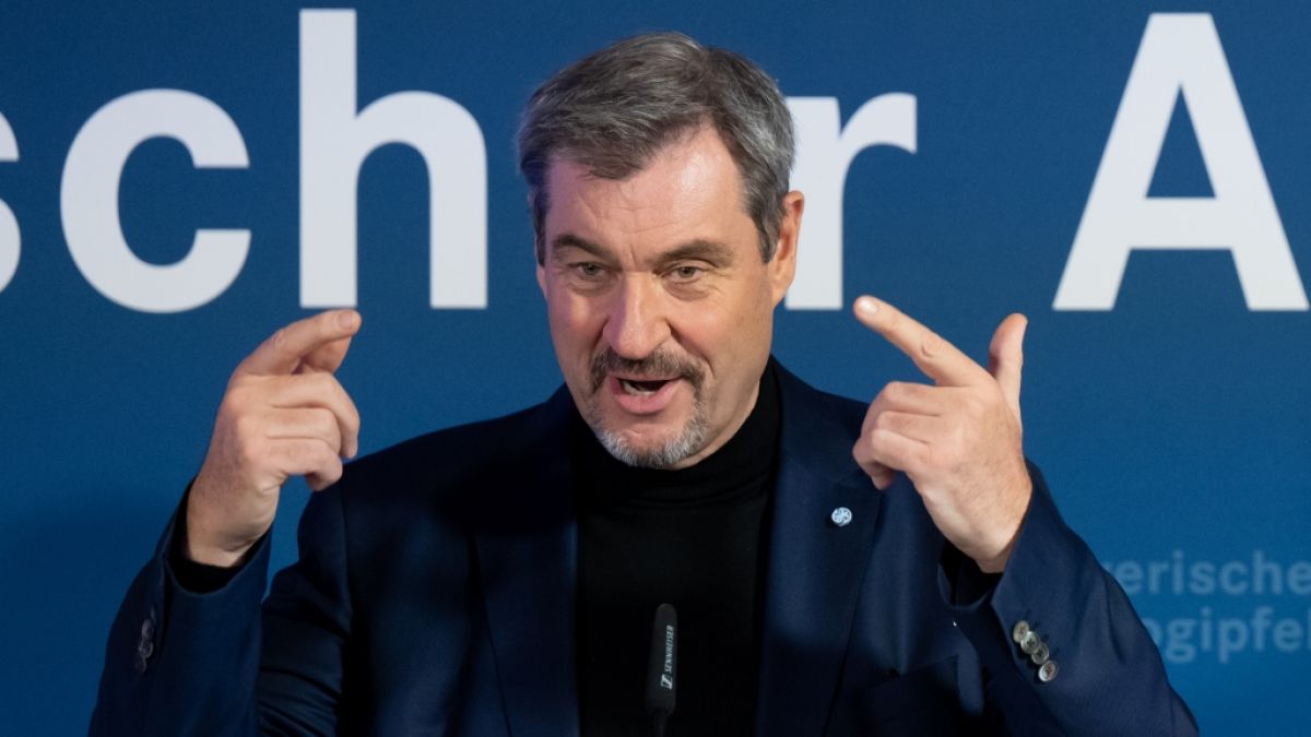 Markus Söder blamierte sich erneut. (Foto)